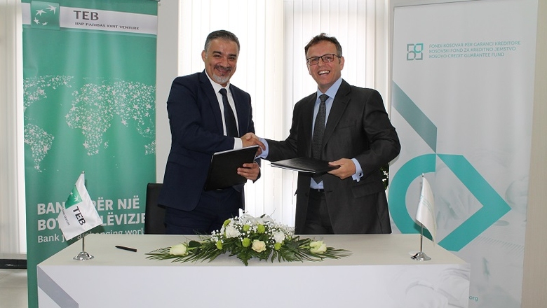 FKGK nënshkroi marrëveshjen për rritje të limitit për garanci me TEB Bank