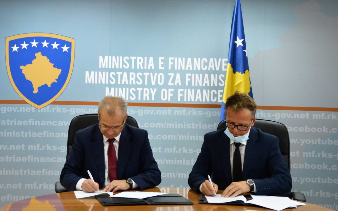 Ministry of Finance and Kosovo Credit Guarantee Fund signed the Subsidiary Agreement