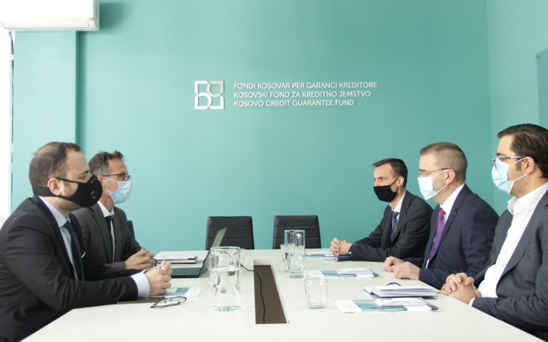 Representatives of the KCGF met with Governor Mehmeti and representatives of the CBK